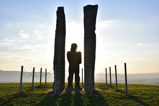 Socha na Marianskem kopci, Mariansky kopec statue