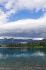 Stormy Clouds over Lac Beauvert