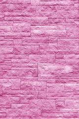 Pink brick building wall. Interior of a modern loft. Background for design