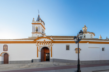 Church of Our Lady of the Assumption in the town of Bonares, Huelva, Andalucia, Spain