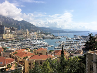 Naklejka na ściany i meble Monaco Harbour