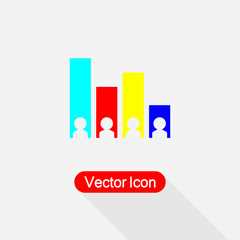 Exit Poll Icon Vector Illustration Eps10