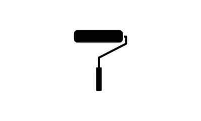 Paint roller icon. Paintbrus sign
