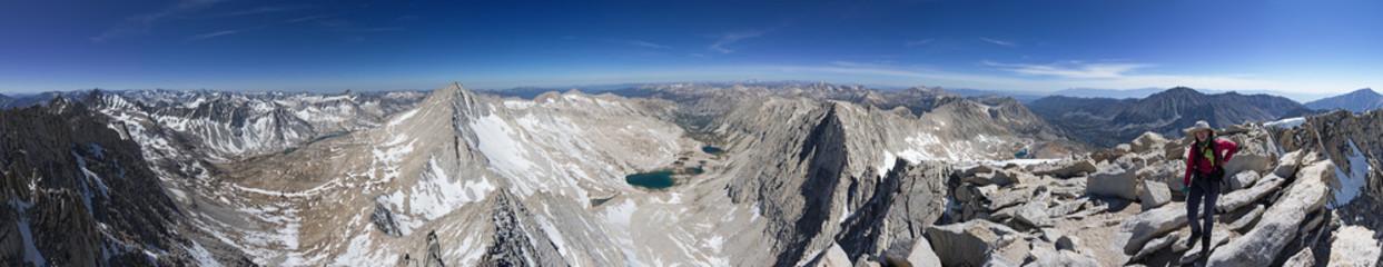 360 Degree Panorama From Mount Abbot