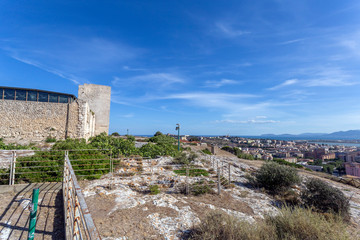 Castle of San Michele in Cagliari, Sardinia