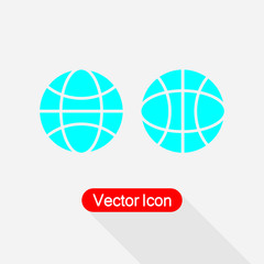 Globe Icon Vector Illustration Eps10