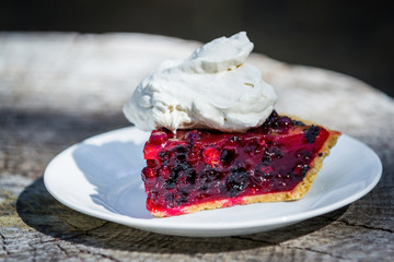 delicious summer berry pie