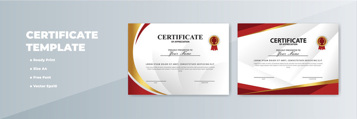 Creative Certificate of Appreciation Award Template