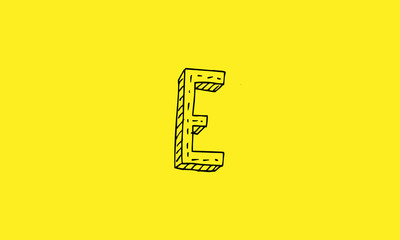 Letter E Logo