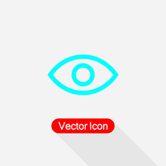 Human Eye Icon Vector Illustration Eps10