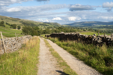 Lanes above Askrigg in the Yorkshire Dales