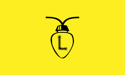 Fototapeta na wymiar Letter L Logo