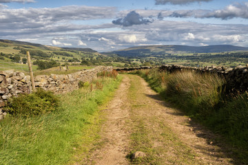 Lanes above Askrigg in the yorkshire Dales
