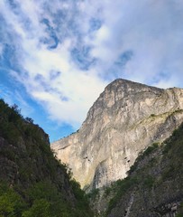 rock in the mountains