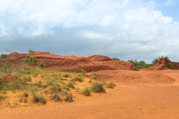 The Red Desert, allegedly the world's smallest Desert, close to Port Edward, KwaZulu-Natal