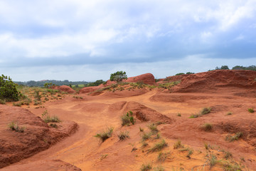 The Red Desert, allegedly the world's smallest Desert, close to Port Edward, KwaZulu-Natal