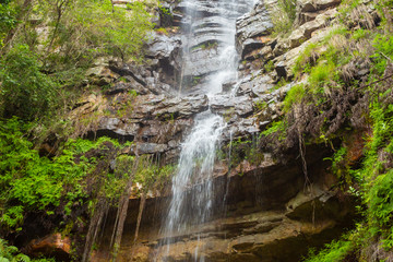 The Samango Falls in the Oribi Gorge Nature Reserve close to Port Shepstone, KwaZulu-Natal, South Africa