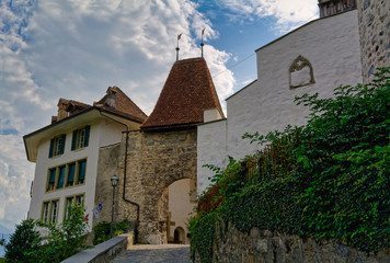 Fototapeta na wymiar Thun Castle, Thun, Switzerland 