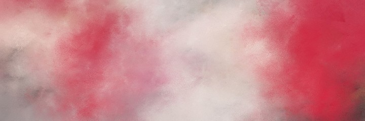 awesome rosy brown, moderate red and light gray colored vintage abstract painted background with space for text or image. can be used as horizontal background texture