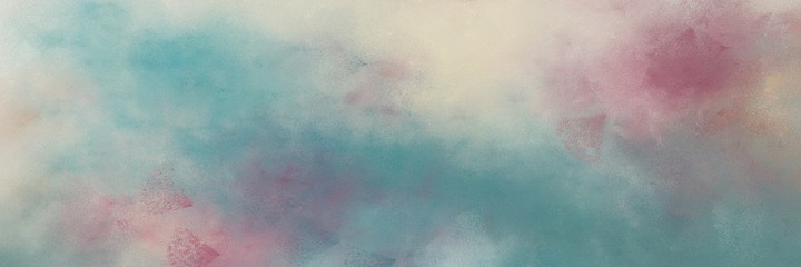 decorative abstract painting background graphic with dark gray and blue chill colors and space for text or image. can be used as horizontal header or banner orientation