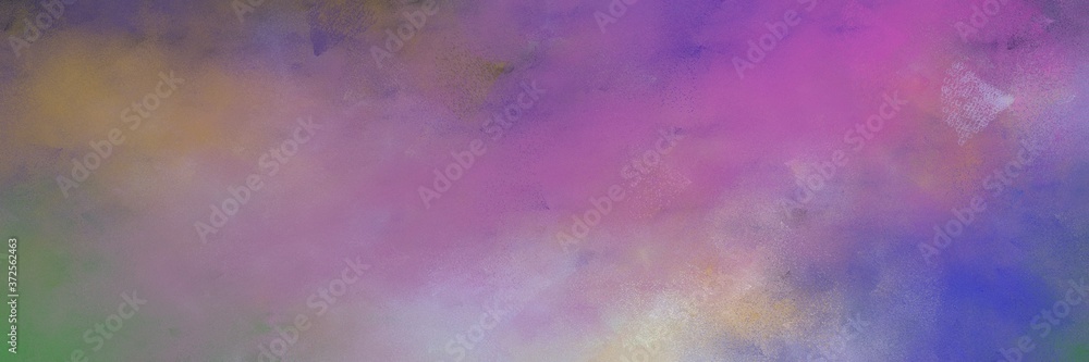 Aufkleber decorative abstract painting background graphic with antique fuchsia and pastel brown colors and spa
