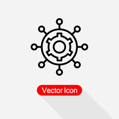 Project Management Icon Vector Illustration Eps10