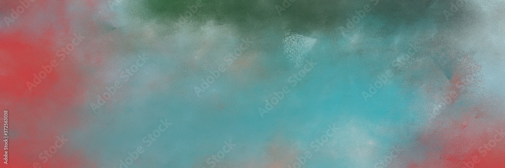 Poster awesome vintage abstract painted background with light slate gray and moderate red colors and space 