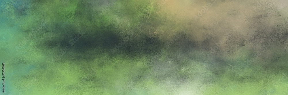 Aufkleber amazing abstract painting background graphic with dim gray, dark slate gray and tan colors and space for text or image. can be used as horizontal header or banner orientation