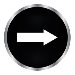 arrow on a black button