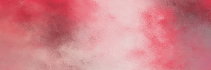amazing abstract painting background graphic with pale violet red, baby pink and moderate red colors and space for text or image. can be used as horizontal background texture