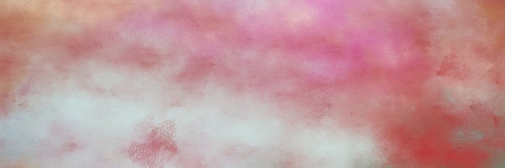 decorative abstract painting background graphic with rosy brown, light gray and moderate red colors and space for text or image. can be used as horizontal header or banner orientation