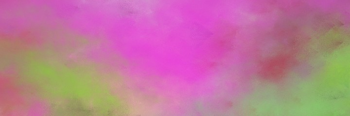 stunning vintage texture, distressed old textured painted design with pale violet red and dark khaki colors. background with space for text or image. can be used as header or banner