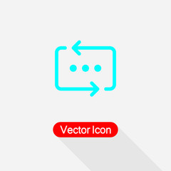 Repeat Icon Vector Illustration Eps10