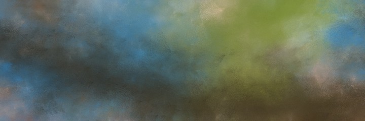 beautiful vintage abstract painted background with dim gray, cadet blue and gray gray colors and space for text or image. can be used as horizontal background texture