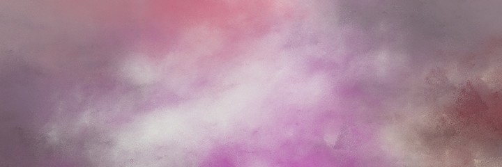 beautiful abstract painting background graphic with rosy brown, thistle and pastel violet colors and space for text or image. can be used as horizontal background graphic