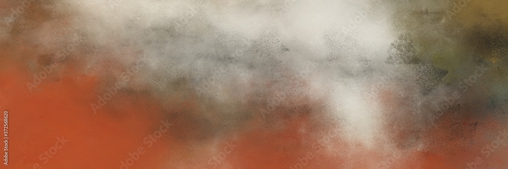 Poster beautiful abstract painting background texture with pastel brown, sienna and pastel gray colors and 