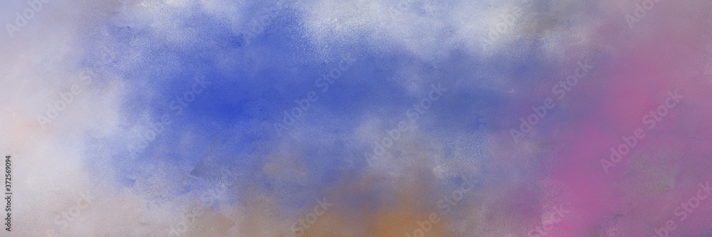Poster awesome vintage abstract painted background with light slate gray and thistle colors and space for t