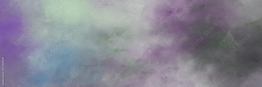 Aufkleber amazing abstract painting background graphic with light slate gray, ash gray and silver colors and space for text or image. can be used as horizontal background graphic