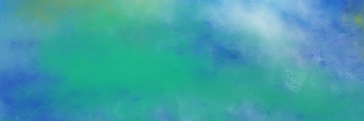 beautiful blue chill, light steel blue and corn flower blue colored vintage abstract painted background with space for text or image. can be used as horizontal background graphic