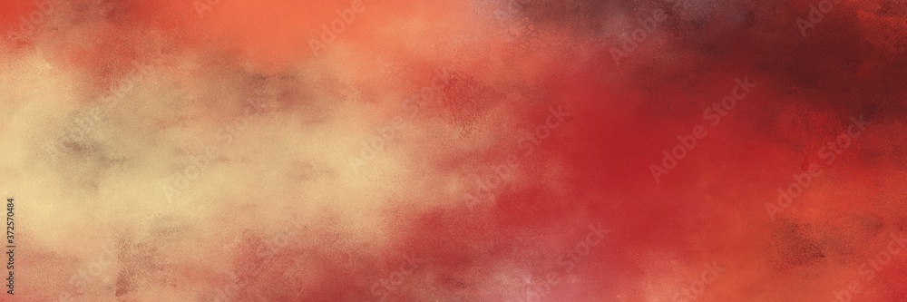 Poster amazing abstract painting background graphic with moderate red and burly wood colors and space for text or image. can be used as horizontal background graphic