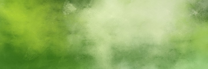beautiful abstract painting background graphic with dark khaki, dark olive green and olive drab colors and space for text or image. can be used as horizontal background graphic