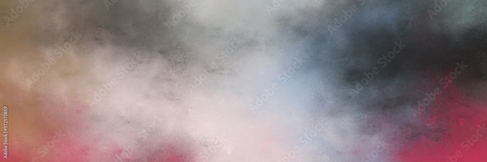 Leinwandbilder stunning abstract painting background texture with dark gray, pastel purple and dark slate gray colo