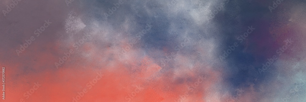Poster awesome abstract painting background graphic with old lavender, indian red and dark slate gray colors and space for text or image. can be used as horizontal background texture