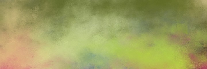 beautiful dark khaki, dark olive green and burly wood colored vintage abstract painted background with space for text or image. can be used as header or banner