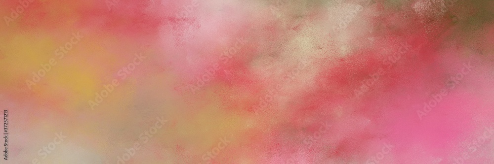 Poster decorative abstract painting background texture with rosy brown, sienna and tan colors and space for