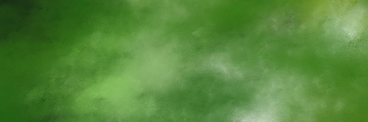 decorative vintage abstract painted background with dark olive green and dark sea green colors and space for text or image. can be used as horizontal header or banner orientation