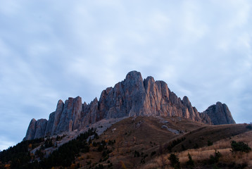 Obraz premium Bolshoy Tkhach landscape in the morning