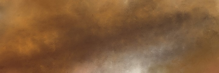 decorative brown, tan and rosy brown colored vintage abstract painted background with space for text or image. can be used as horizontal background texture