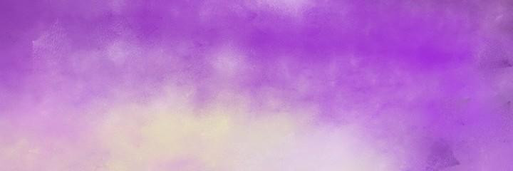 stunning vintage abstract painted background with medium orchid and thistle colors and space for text or image. can be used as header or banner