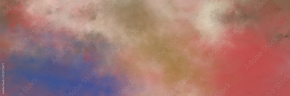 Poster stunning abstract painting background graphic with antique fuchsia, dark slate blue and pastel gray 
